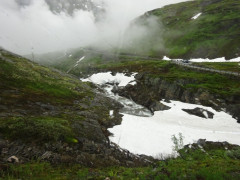 Busfahrt Ausflug, Geiranger