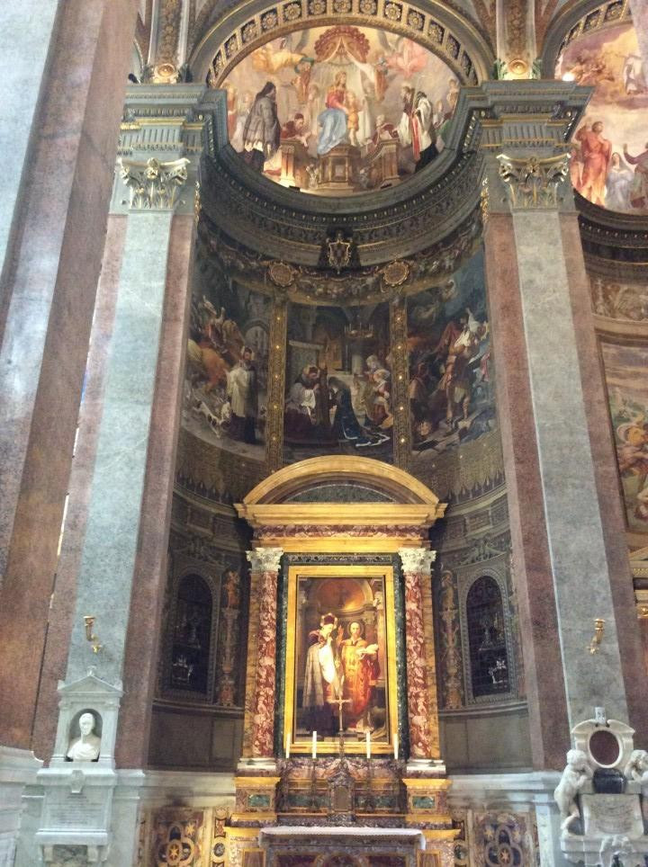 Rom Santa Maria dell‘ Anima < Nepomuk