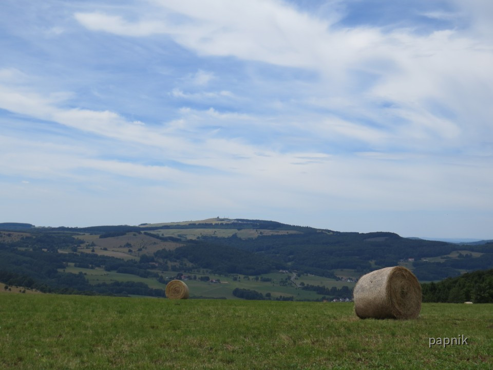 Blick zur Wasserkuppe
