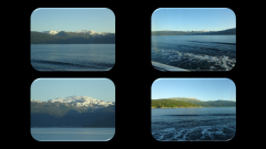 Blick aus der Kabine, vor Eidfjord