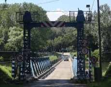 Tiszadob Pontonbrücke2