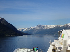 Im Fjord nach Eidfjord