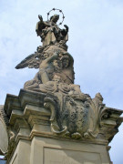 Nepomuk bei der Alten Brücke (Karl-Theodor-Brücke) in Heidelberg