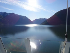 Im Fjord nach Eidfjord