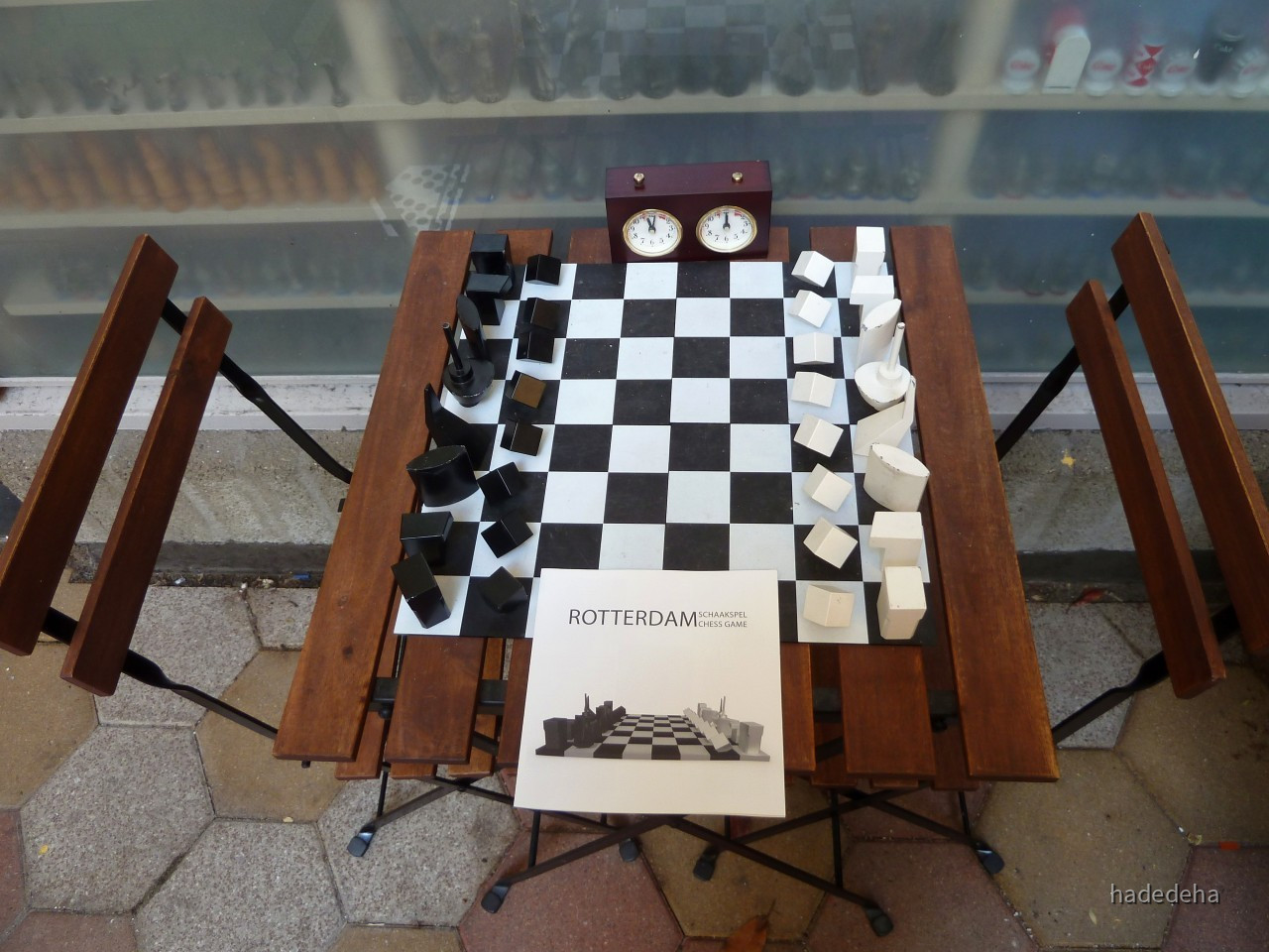 Schachspiel Stil Rotterdam