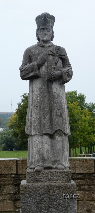 Nepomuk - Alte Mainbrücke in Ochsenfurt