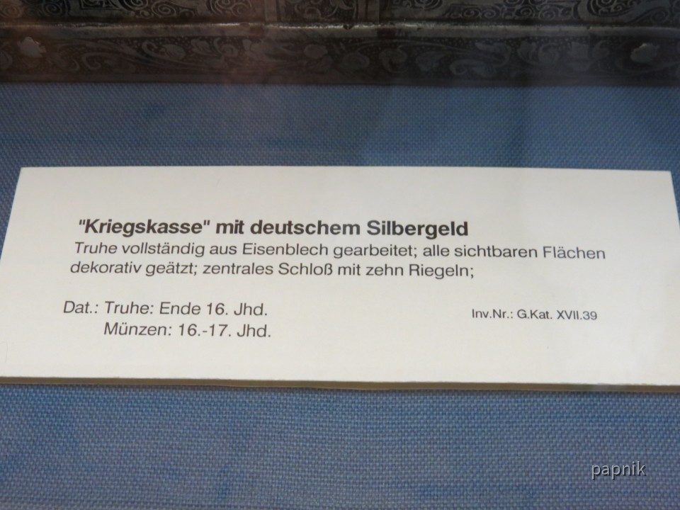 Beschriftung Truhe