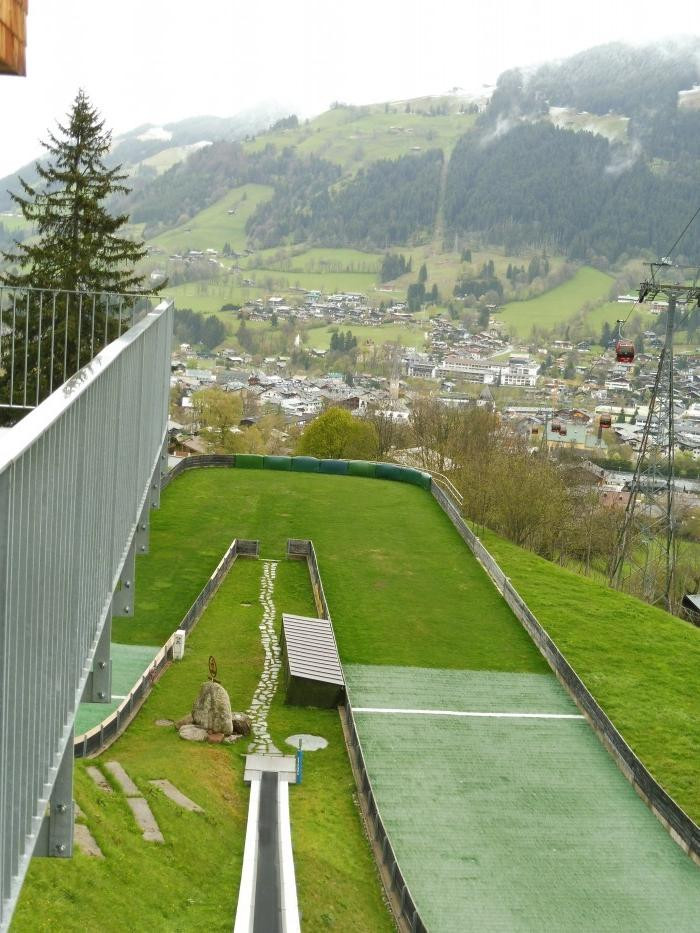 Kitzbühel Förderband für Skispringer