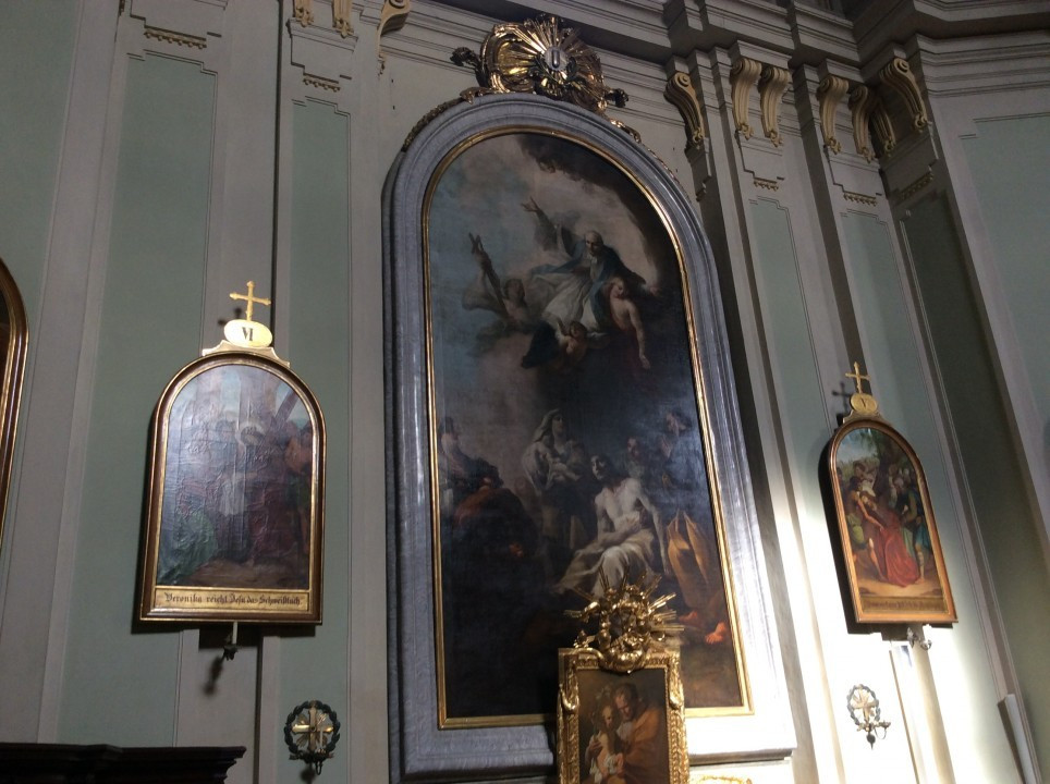 Lichtentaler Pfarrkirche zu den heiligen vierzehn Nothelfern < Nepomuk
