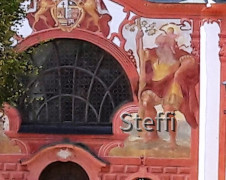 Christophorus Fresko Heilig-Geist-Spitalkirche Füssen