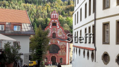 Christophorus Fresko Heilig-Geist-Spitalkirche Füssen