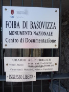 Foibe Gedenkstätte Bassovizza