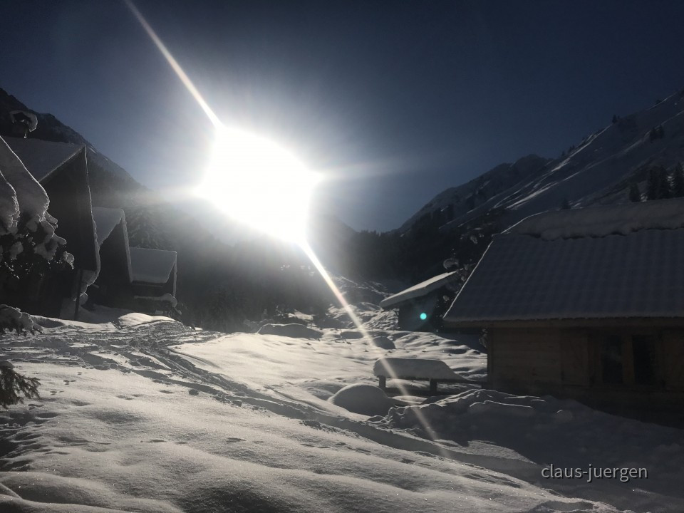 Fallerschein im Winter