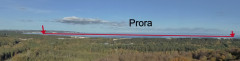 Prora vom Baumwipfelpad gesehen