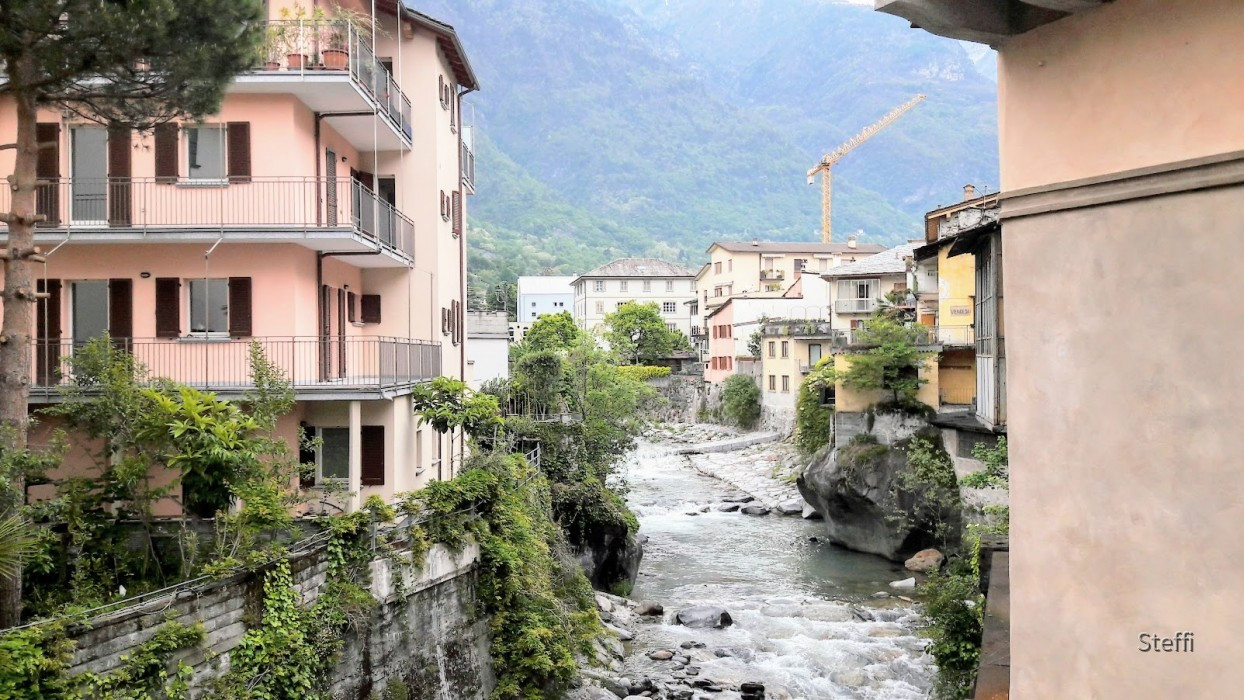 Chiavenna Fluss Mera