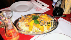 Trattoria Ruffino Speziliatät Risotto con pesce persico
