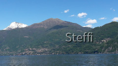 Menaggio Blick nach Bellano