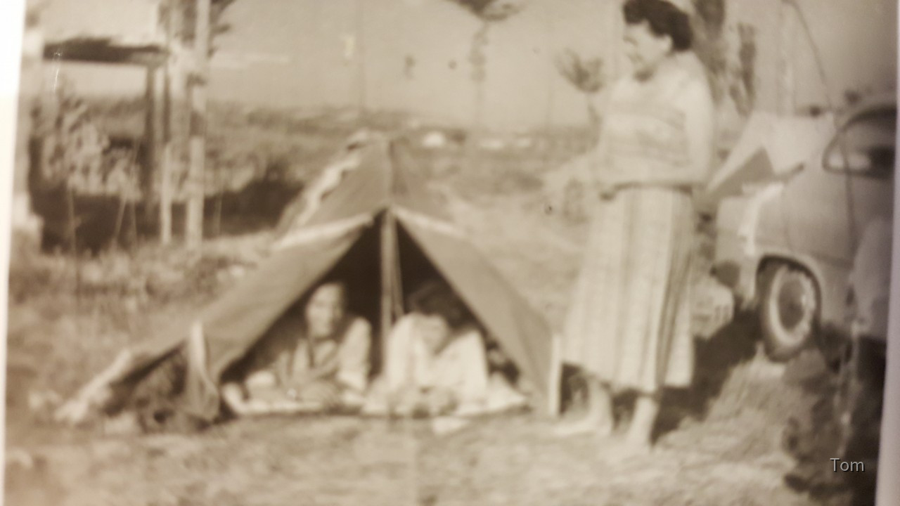 Camping anno dazumal