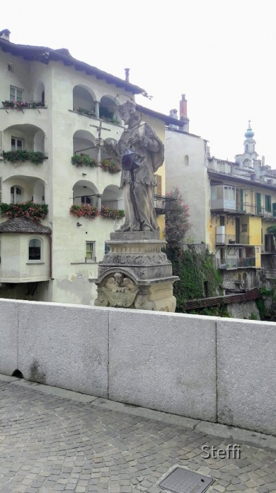 Nepomuk Chiavenna Brücke Mera