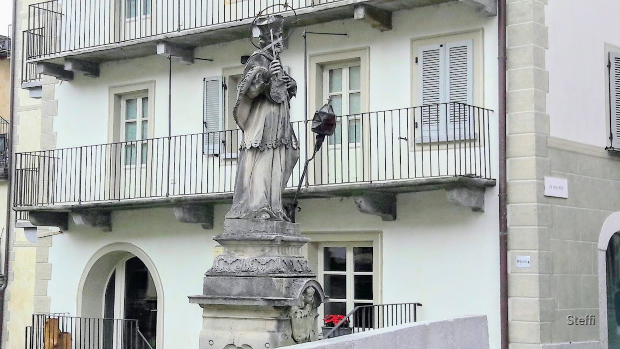 Nepomuk Chiavenna Brücke Mera