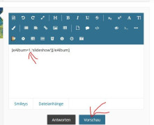 Slideshow einfügen