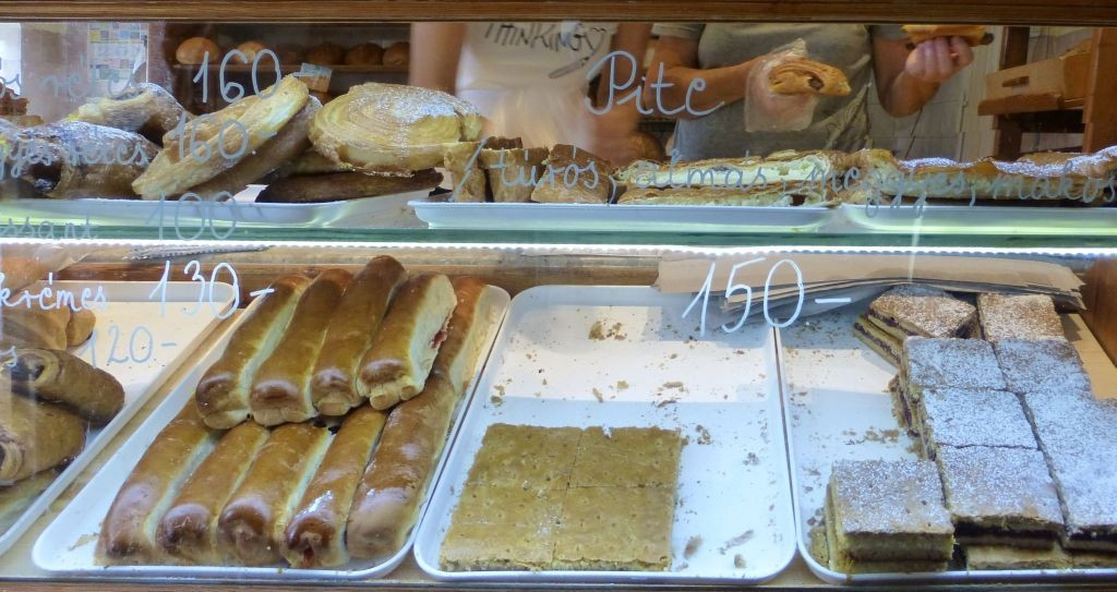 beim Bäcker, Pite