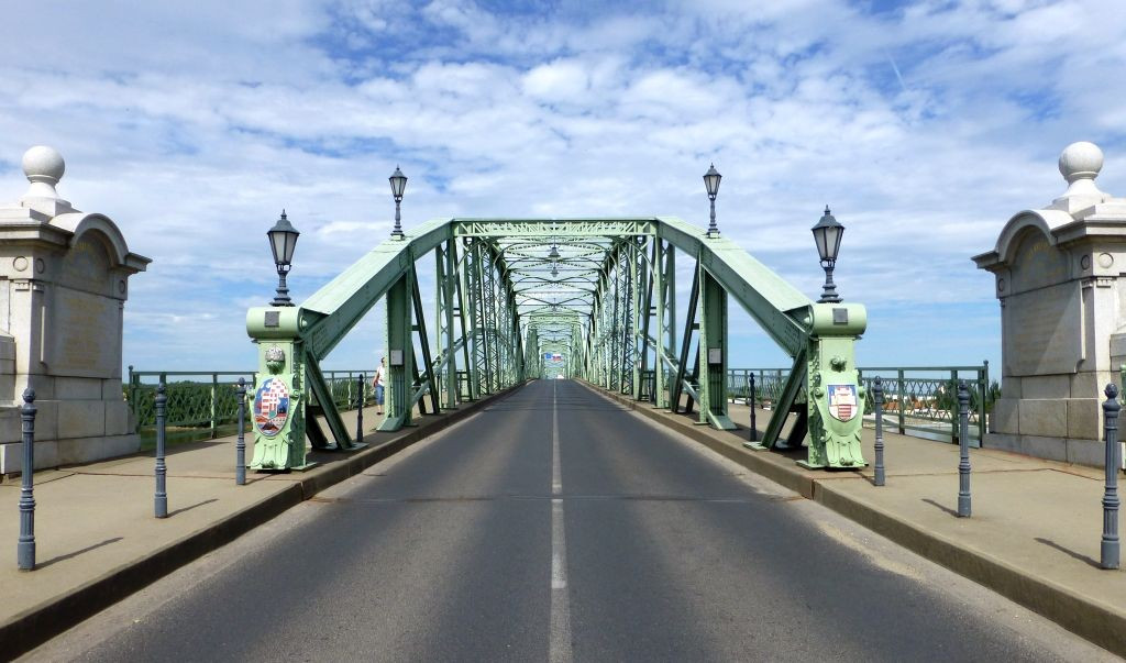 Esztergom, Marie Valerie Brücke, Esztergomer Auffahrt