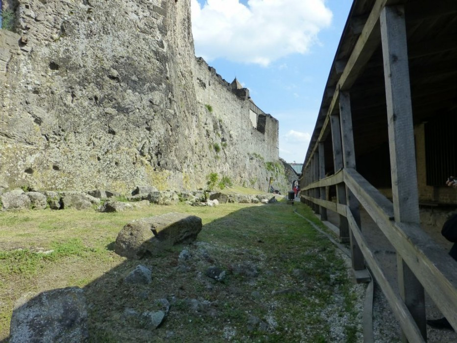 Visegrád, Burg, äußere Burg