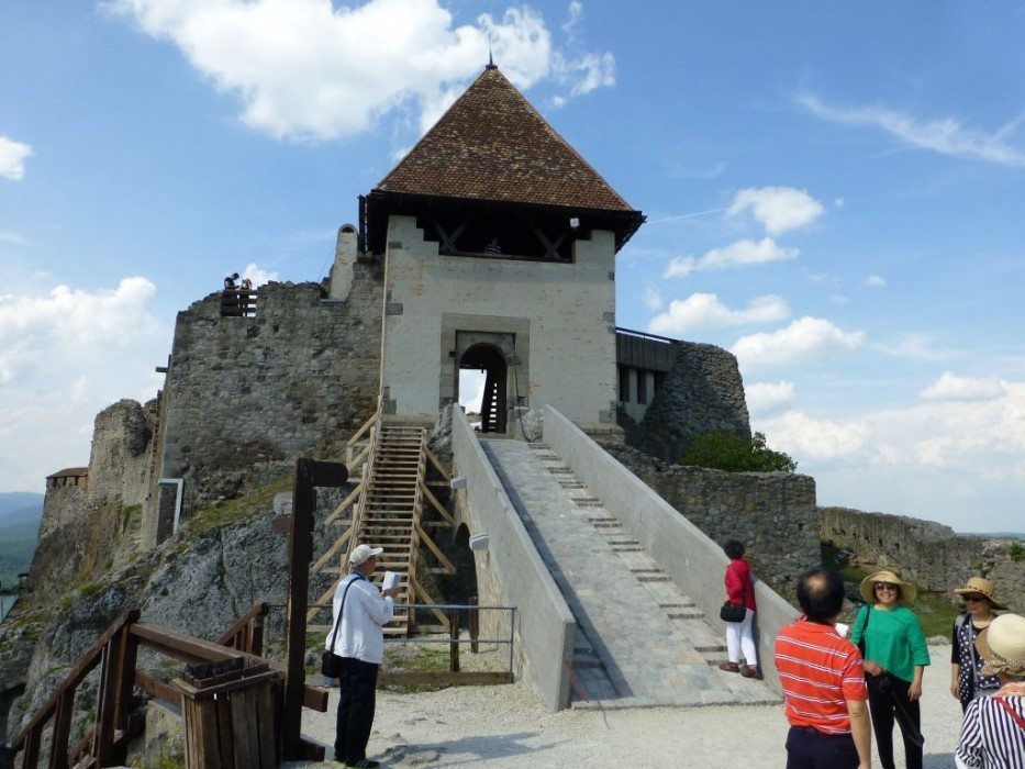 Visegrád, Burg, innerer Torturm