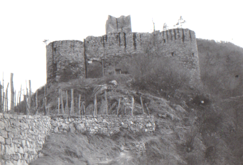 1963 0stern - Ruine Hinterhaus
