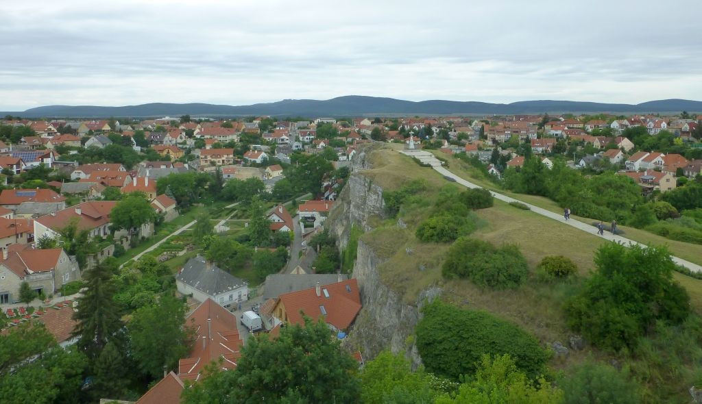 Veszprém, Blick vom Burgberg
