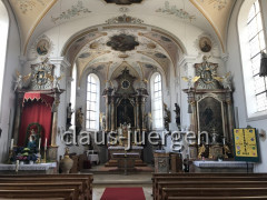 Margertshausen St. Georgs Kirche Nepomuk