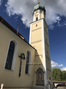 Margertshausen St. Georgs Kirche Nepomuk