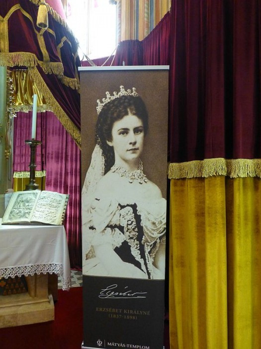 Matthiaskirche, Stefanskapelle, Krönungsaustellung, Kaiserin Elisabeth