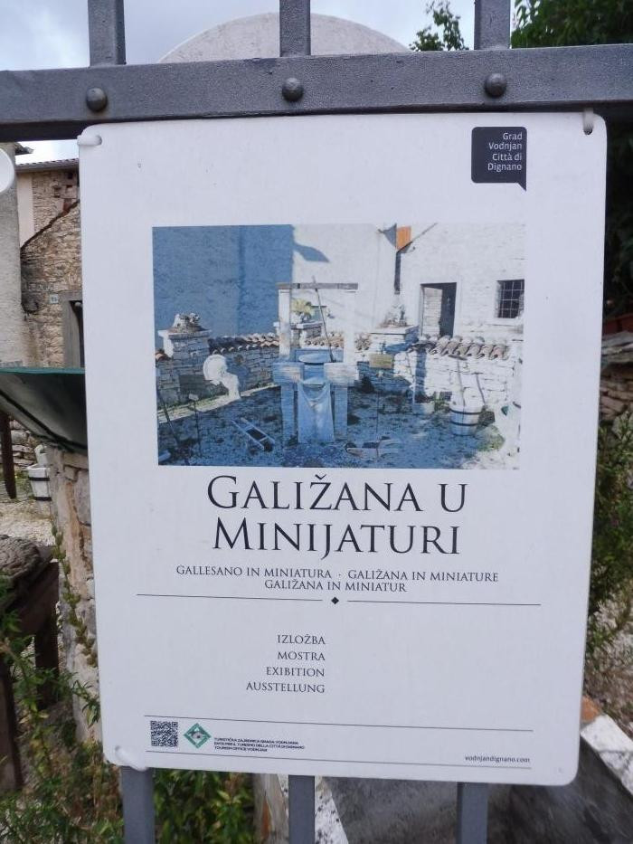 Galizana oder Gallesano in Mini