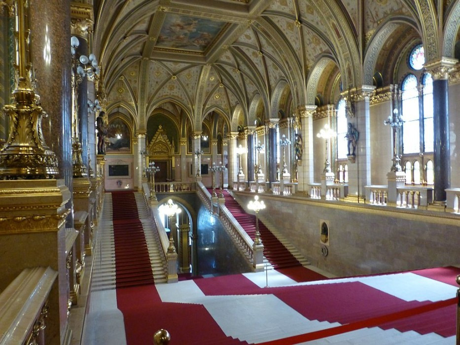 Budapest, Parlament, Haupttreppe