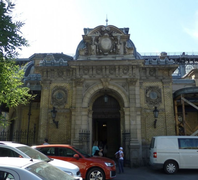 Budapest, Westbahnhof, Eingang zum königlichen Wartesaal