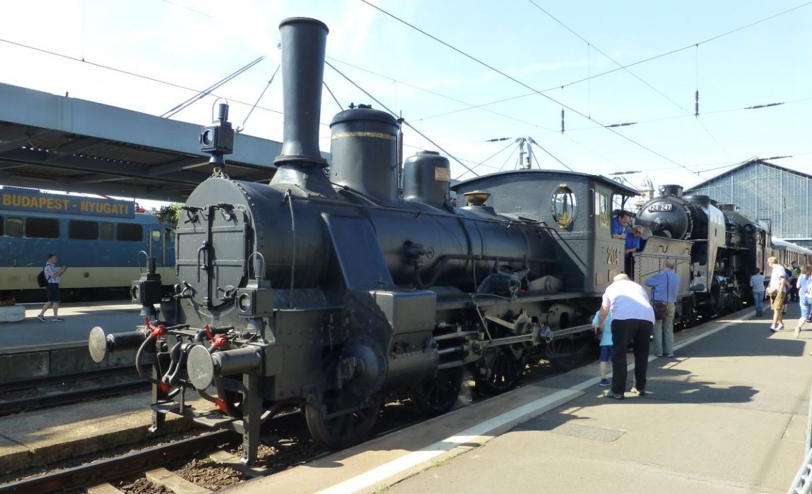 Nostalgiezug Budapest - Gödöllő, Lok 204