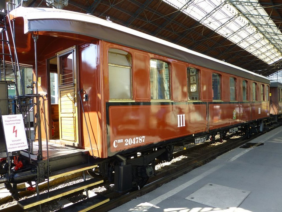 Nostalgiezug Budapest - Gödöllő, Personenwagen Cmn 204787