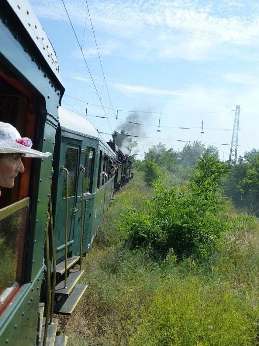 Nostalgiezug Budapest - Gödöllő, Dampfzug