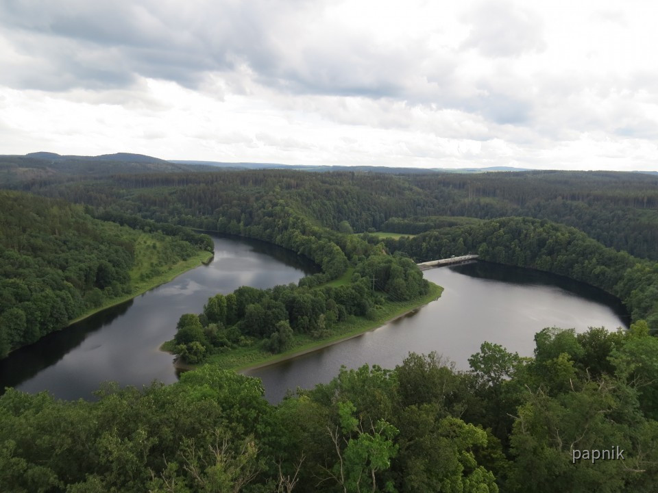 Saaleschleife bei Burgk