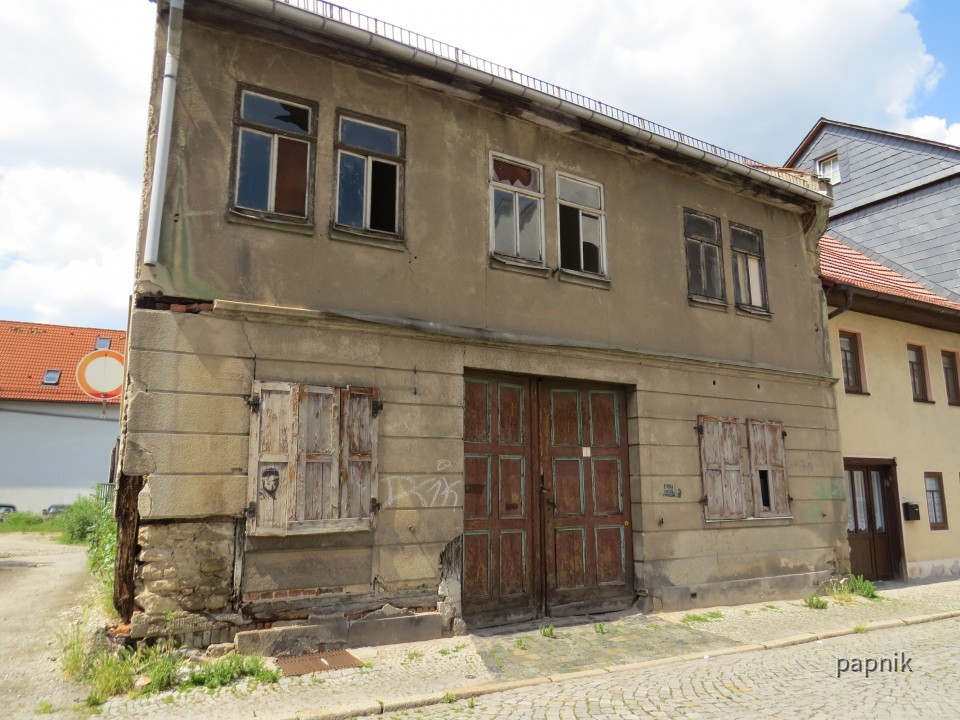 Verlassenes Haus Saalfeld