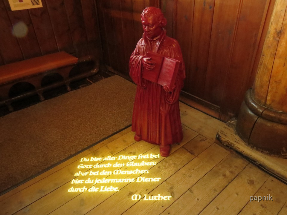 Luther in der Srabkirche Hahnenklee