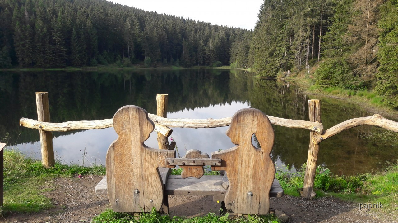 Liebesbank Krumbachteich