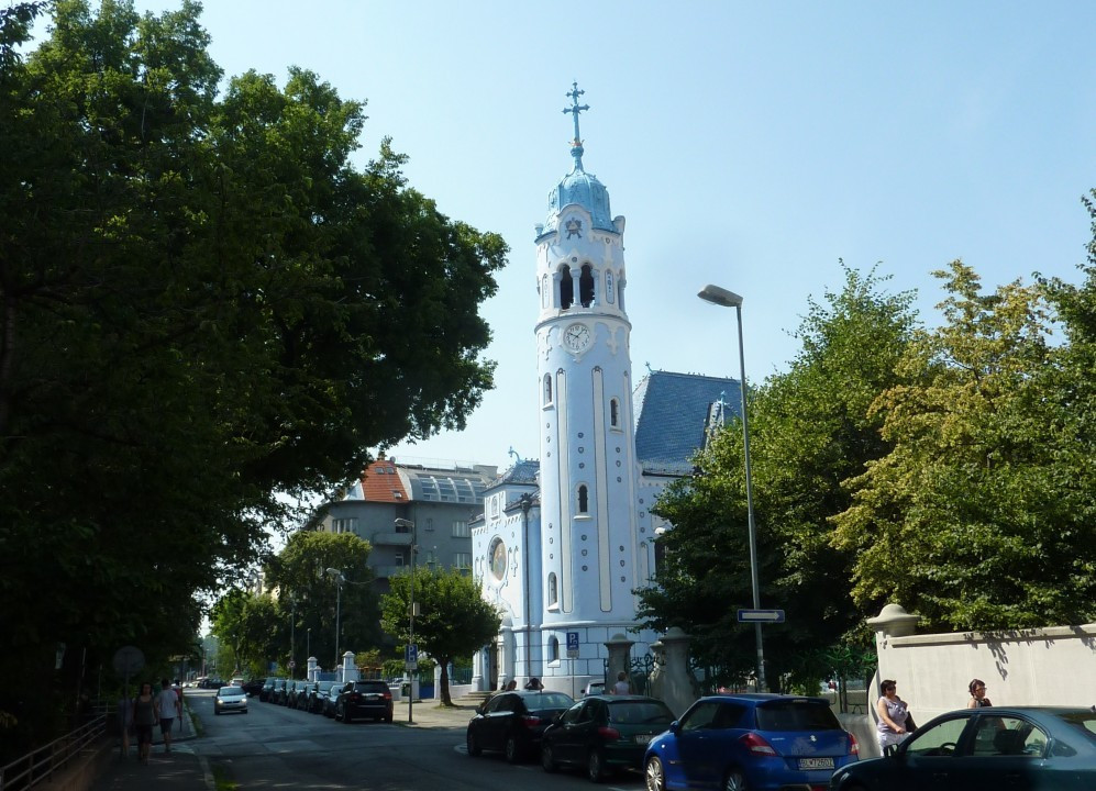 Bratislava, Blaue Kirche, 2014 (1)