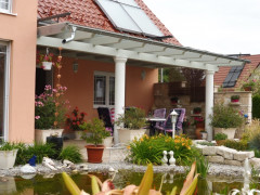 Terrassenüberdachung mit Beschattung