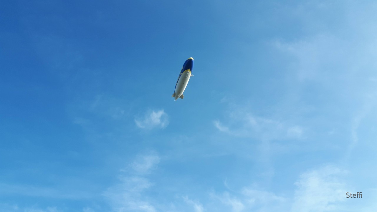 Wahrzeichen vom Bodensee der Zeppelin