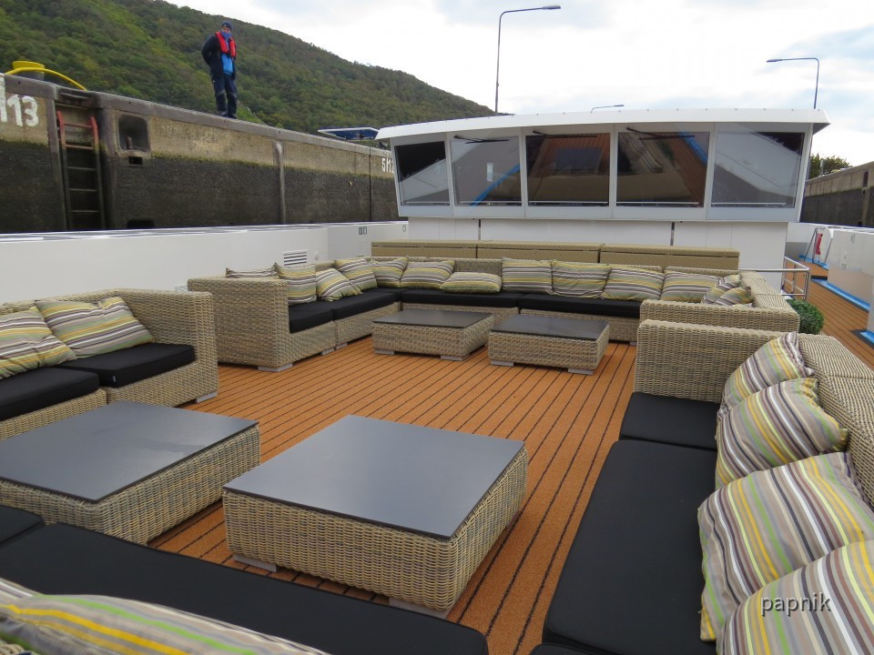 Loungegruppe an Deck