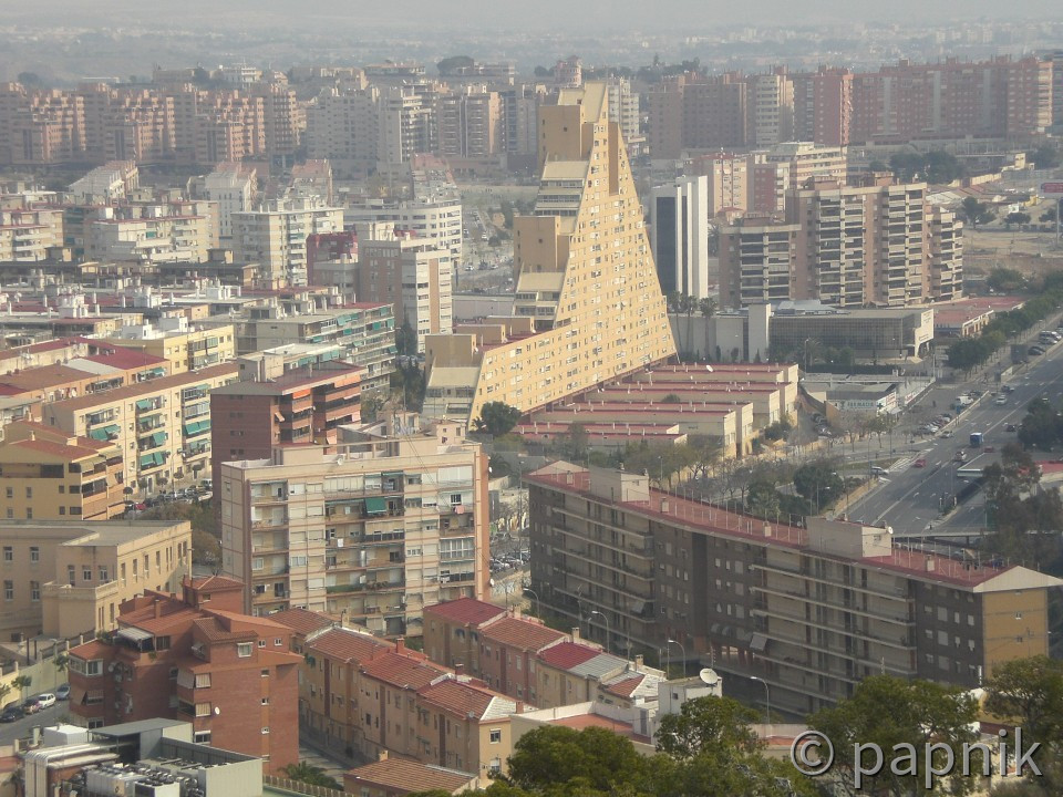 Blick über Alicante