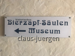 Bierzapfsäulen Museum Storchenbräu